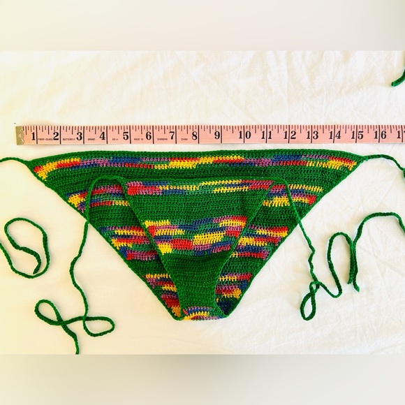 Handmade Crotchet String Bikini - Picture 2 of 5